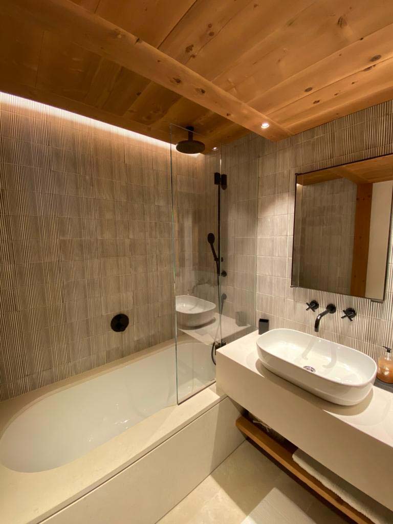 Douche dessus de bain