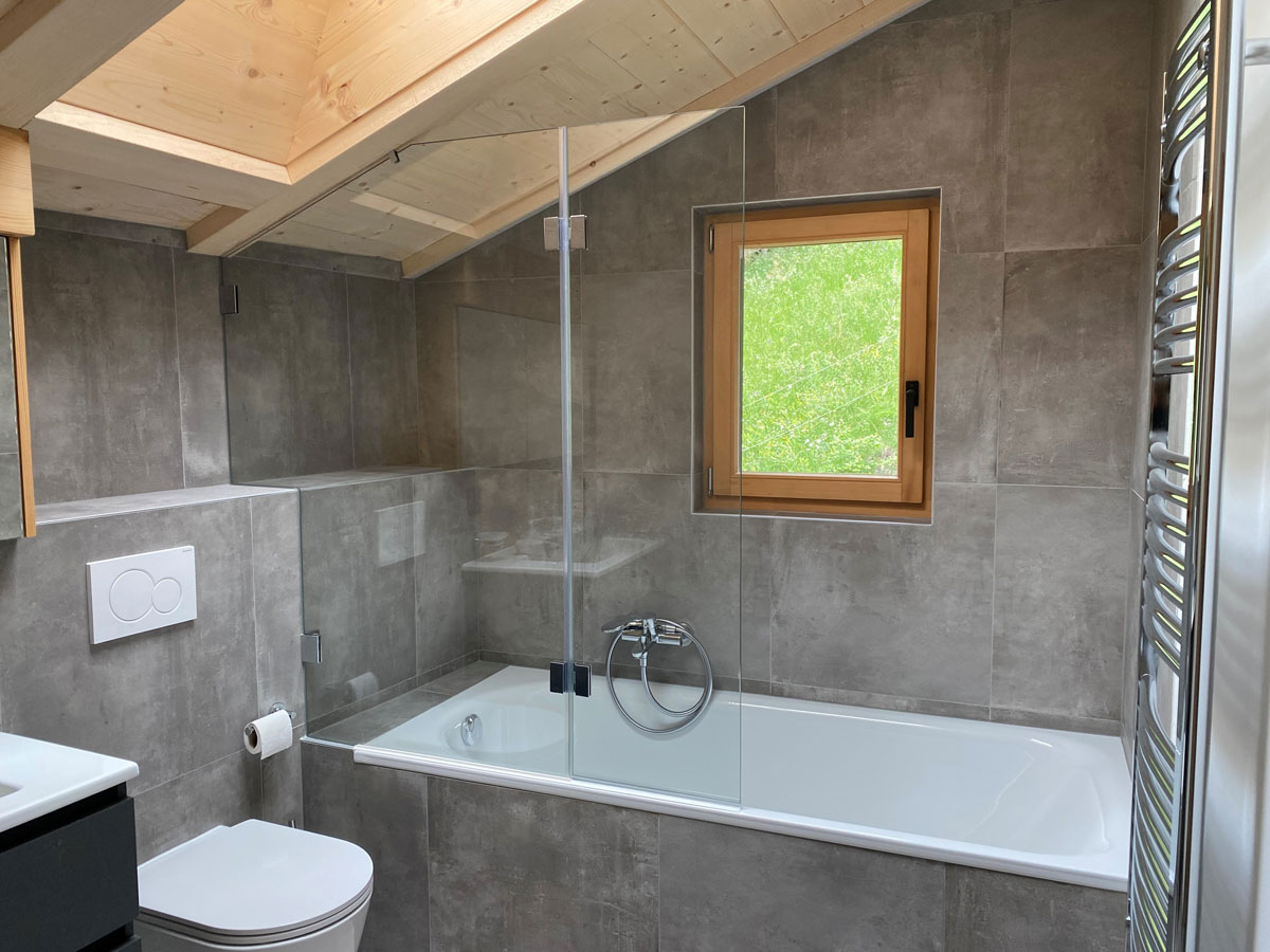 Douche dessus de bain