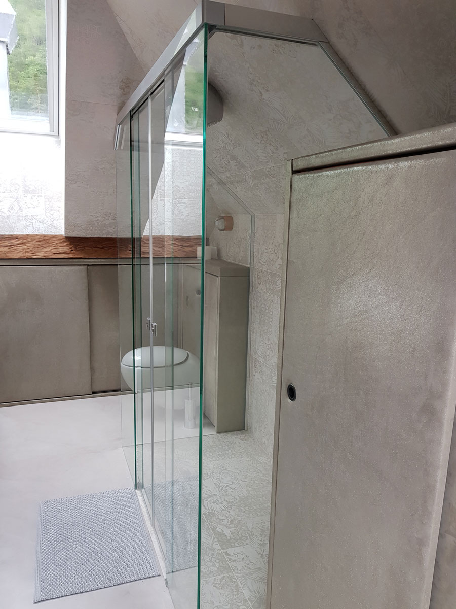 Douche coulissante