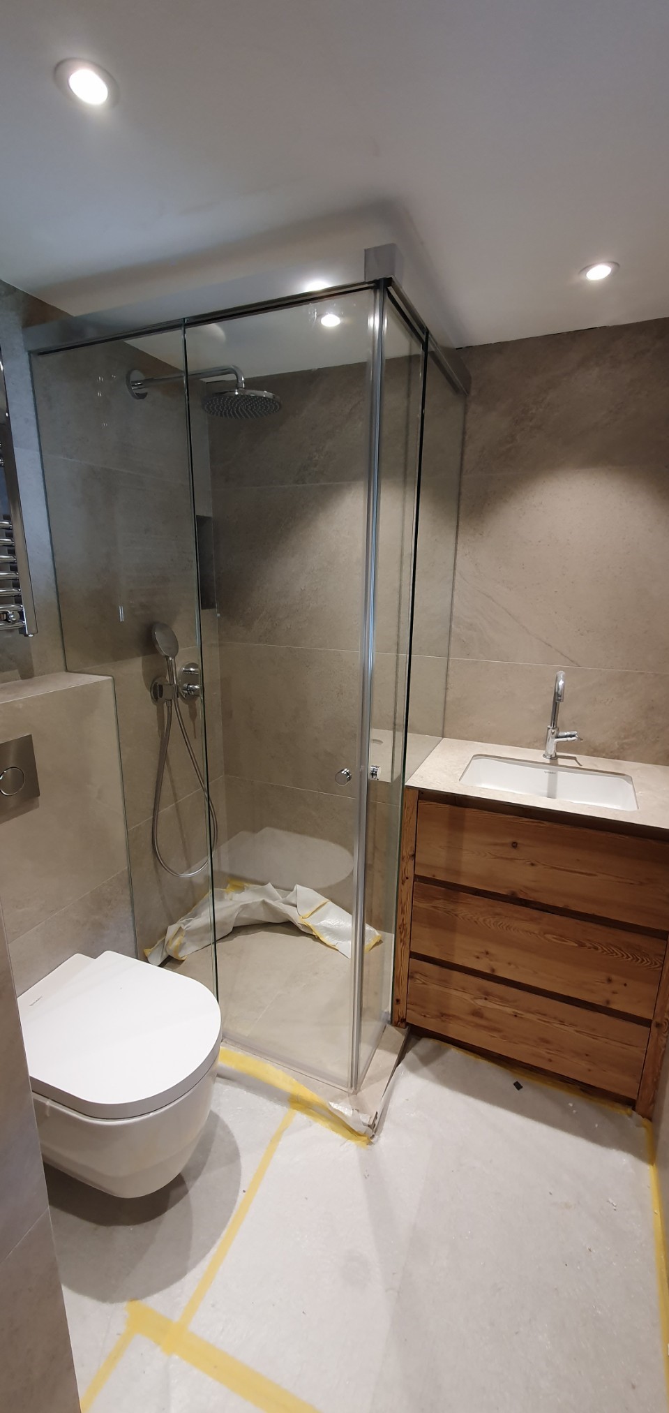 Douche coulissante