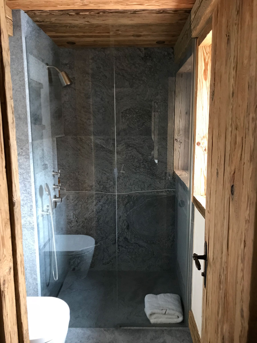 Douche coulissante