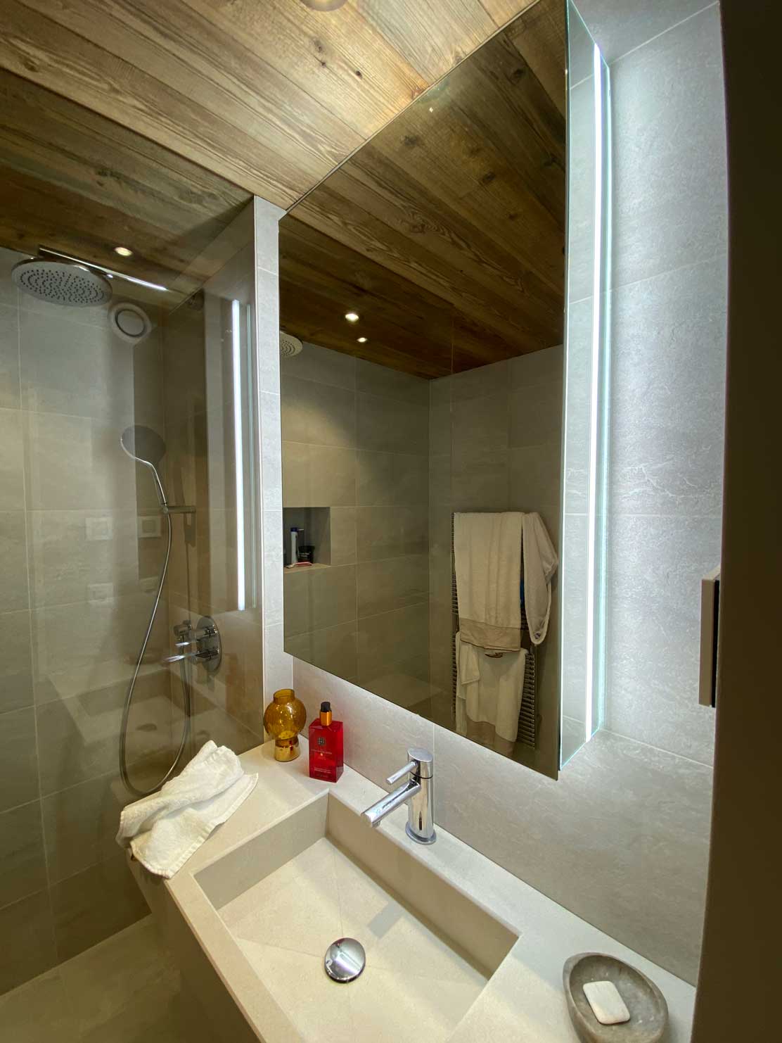 Miroir éclairé