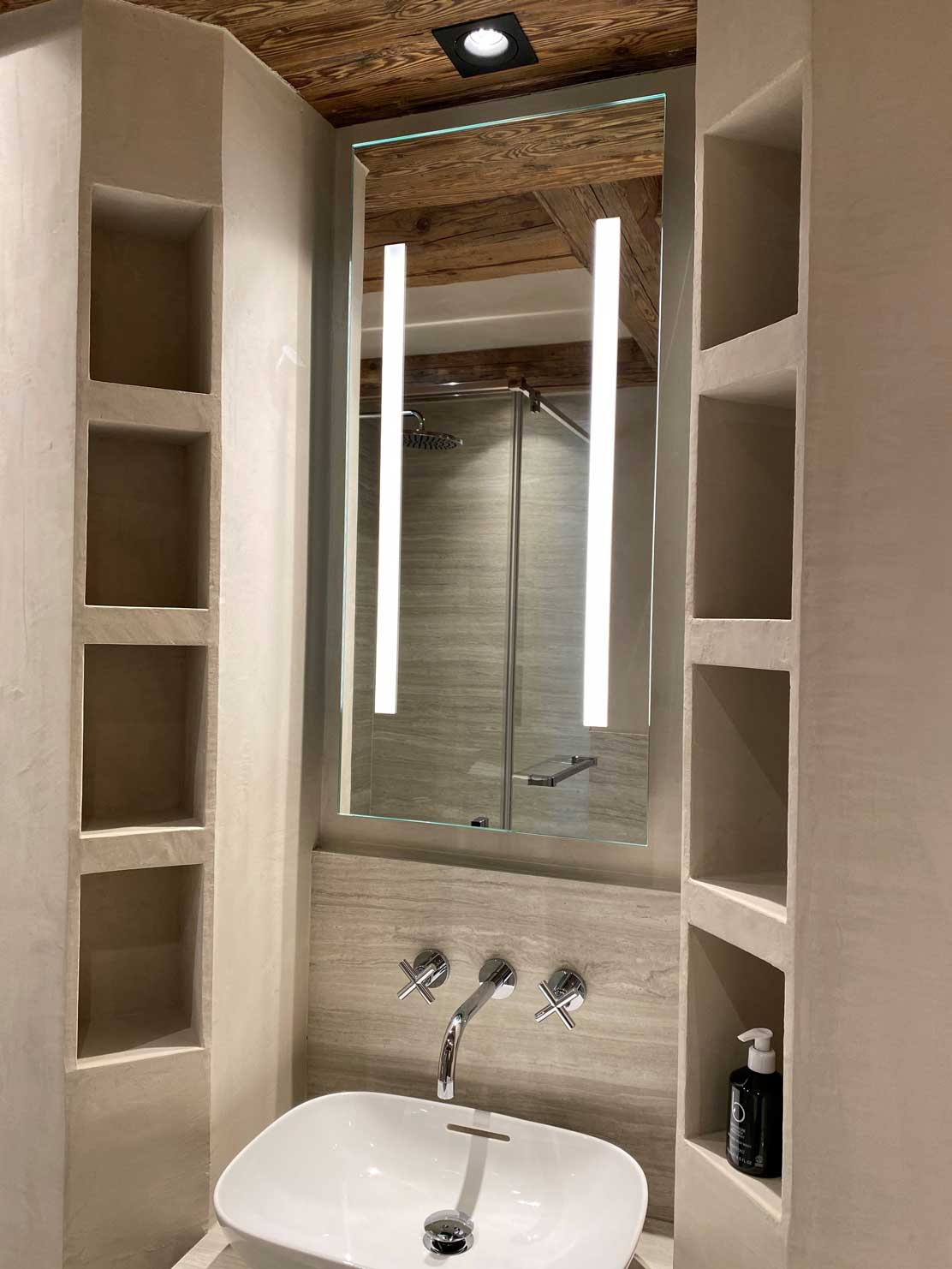 Miroir éclairé