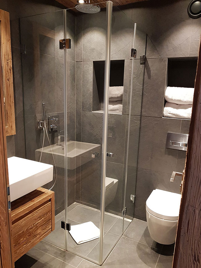Porte de douche en verre type 41